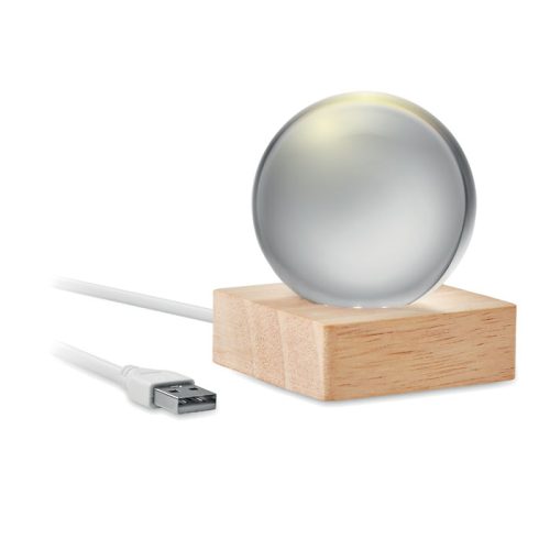Bola de cristal LED