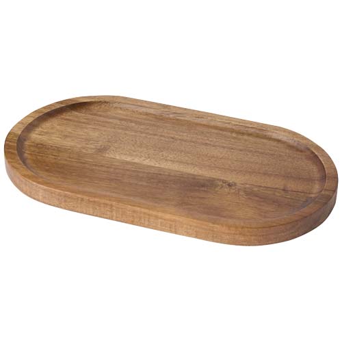 Bandeja de madera de acacia Edge
